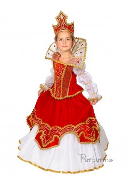 Purpurino костюм Царица для девочки 239